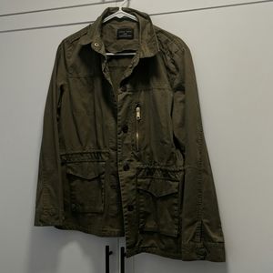 Olive Military Jacket